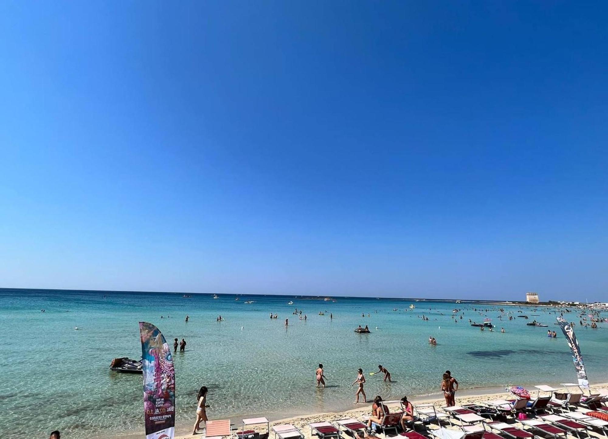 The Sea View Panoramic Villa Porto Cesareo Dış mekan fotoğraf