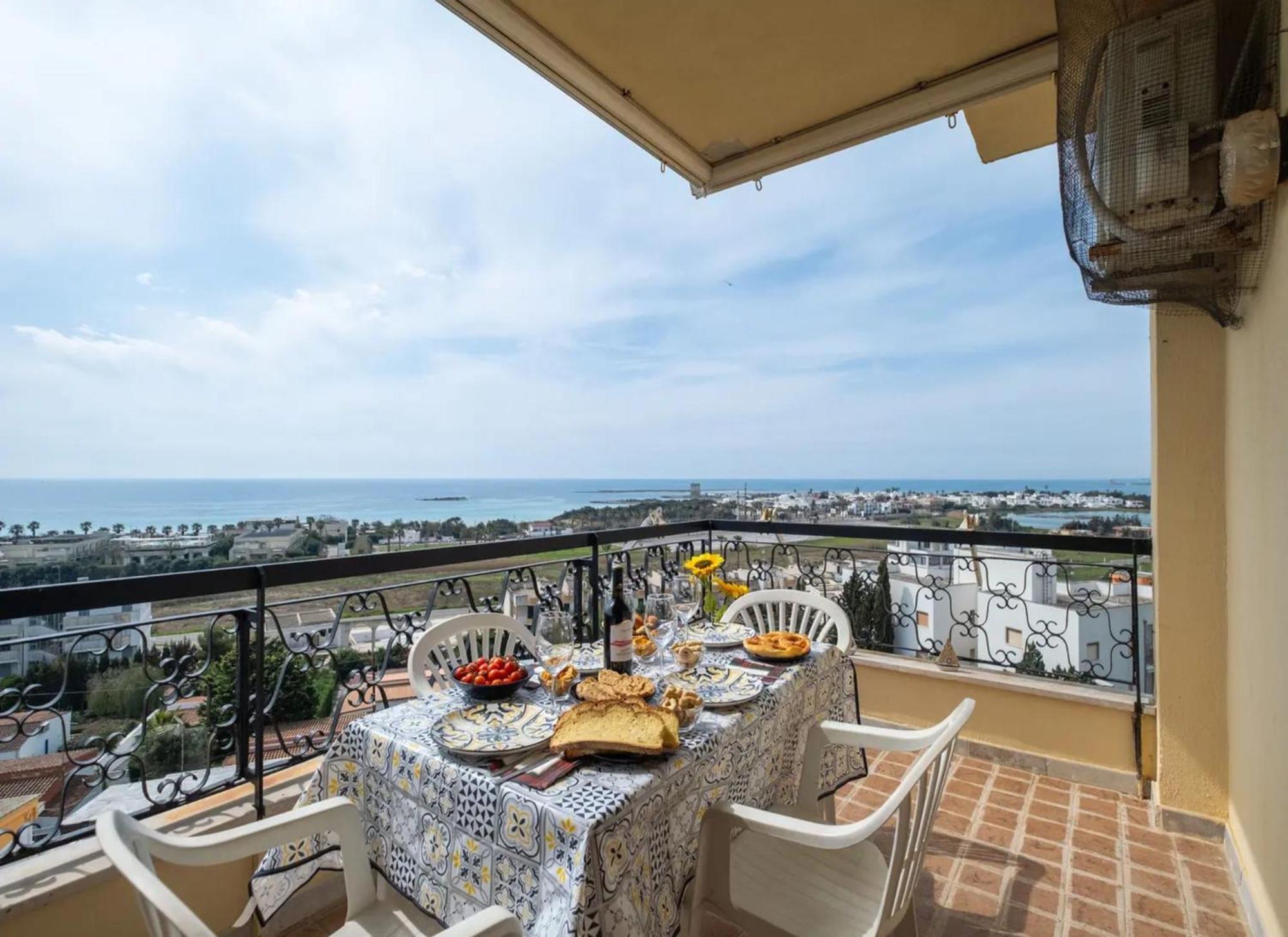 The Sea View Panoramic Villa Porto Cesareo Dış mekan fotoğraf